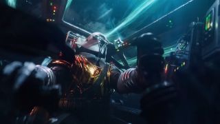 Destiny 2 Edge of Fate livestream - Guardian flying a ship