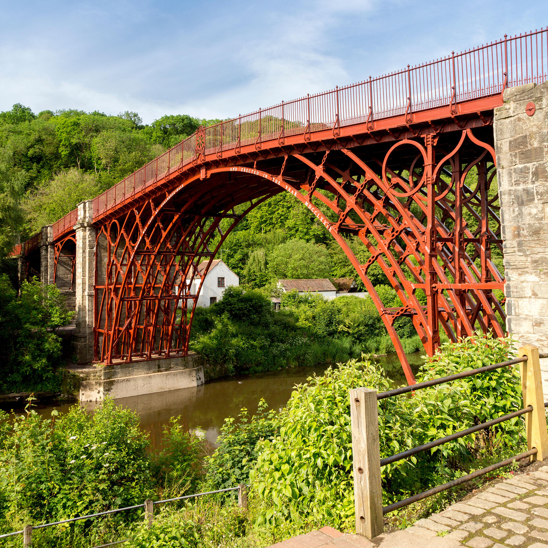 red bridge
