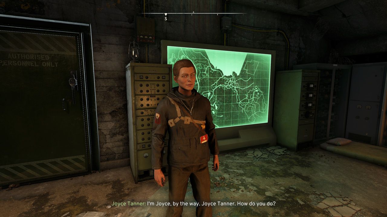 Atomfall endings - Joyce introducing herself