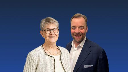 Tatu Tuominen, director of public affairs and communications, and Anne Helenius-Heir, director of HSE, at Nordic data center provider atNorth.