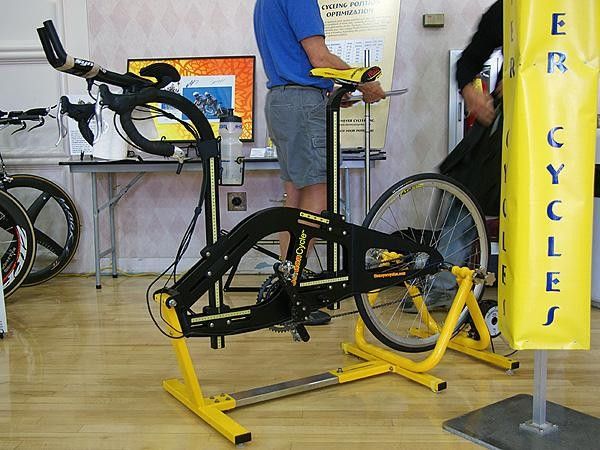 David Tiemeyer has built frames for several US Olympic teams and uses his PositionCycle to dial in the perfect fit.