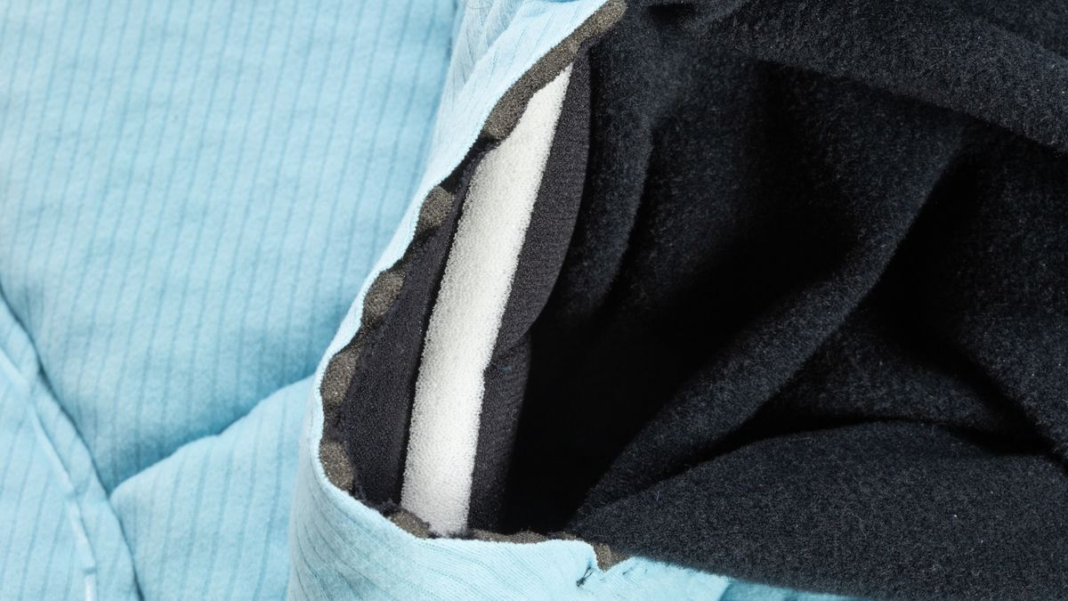 Assos Mille GTS Spring Fall bib shorts c2 internal view of the chamois