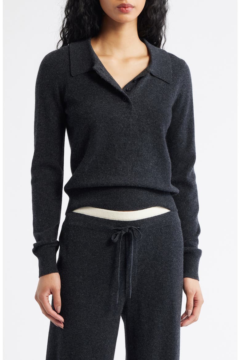 Tove Wool &amp;amp; Cashmere Polo Sweater