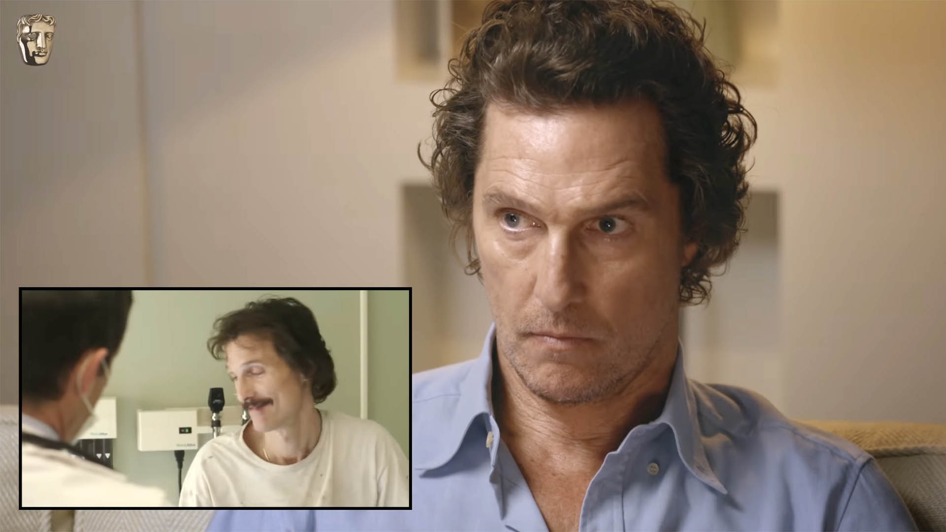 Matthew McConaughey in BAFTA Playback.