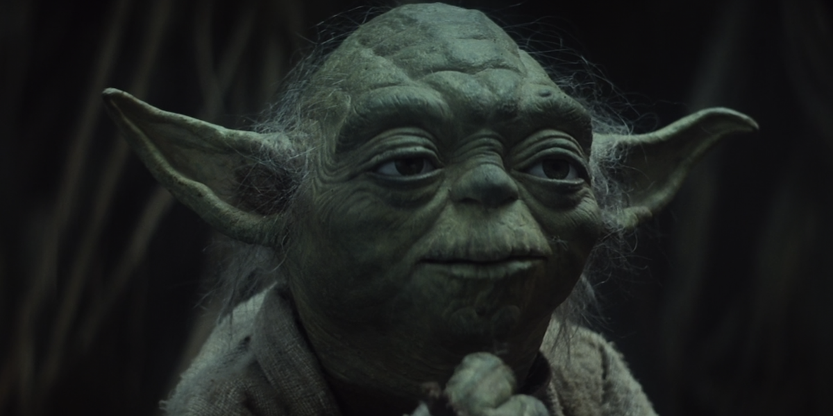 Yoda in Empire Strikes Back