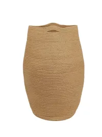 8. Dunelm Cotton Jute Natural Laundry Basket