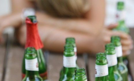 Children whose parents are divorced are more likely to drink excessively as young adults, according to a new study.