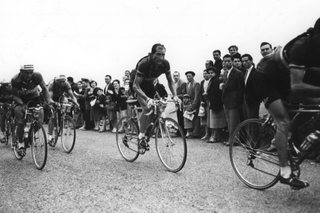 Gino Bartali at the 1952 Tour de France