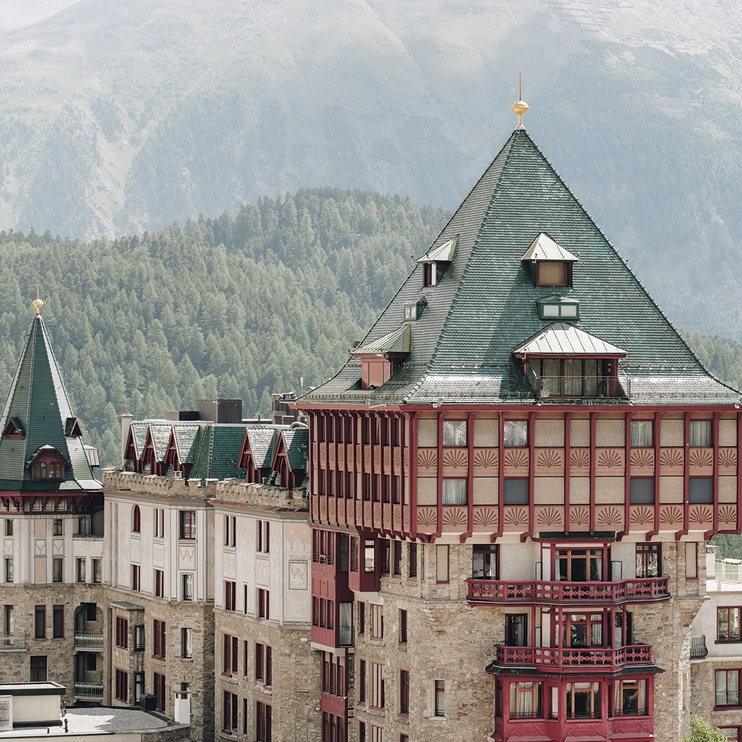Badrutt's Palace hotel in St Moritz