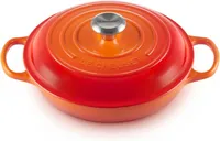 Le Creuset Signature Enamelled Cast Iron Shallow Casserole Dish With Lid  was £249