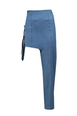 One-Leg Denim Pants