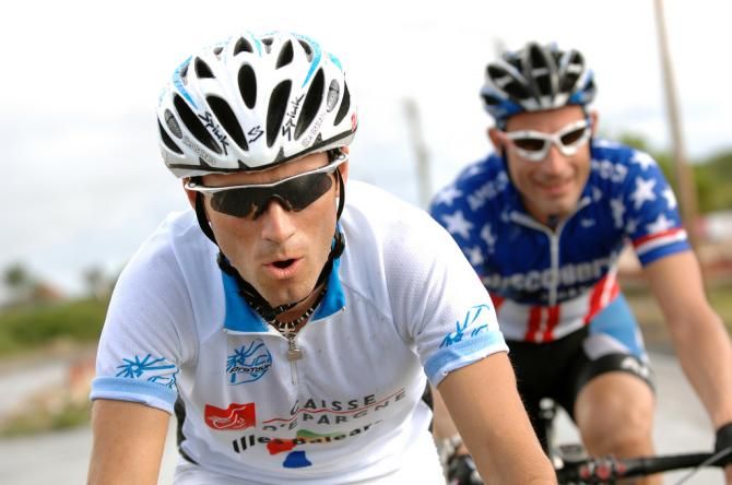 Alejandro Valverde and George Hincapie at the 2006 edition of the race