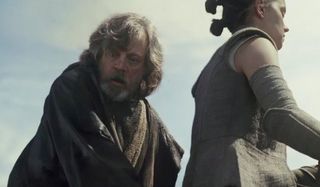 Luke in fear of Rey's power