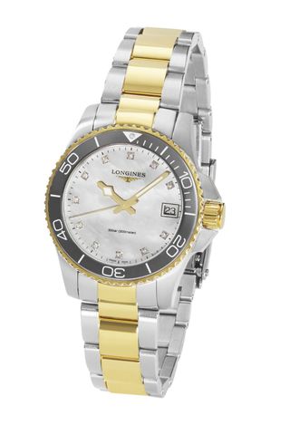 Longines Hydroconquest 32mm Ladies Watch Mother Of Pearl 