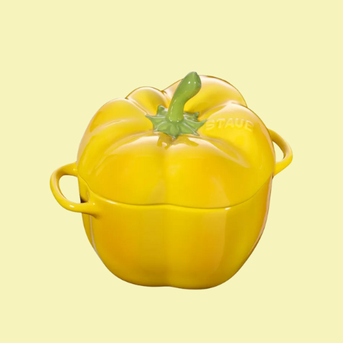 Pepper Cast-Iron and Enamel Cocotte 11cm