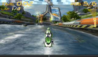 Kindle Fire: Riptide GP, Screenshots With Artifacts