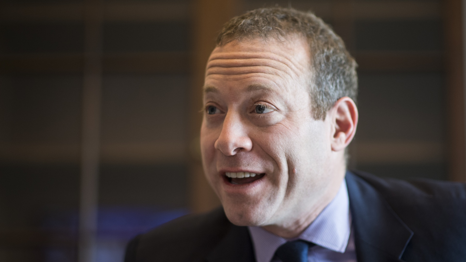 UNITED STATES - FEBRUARY 17: Rep. Josh Gottheimer, D-N.J., speaks in his office in the Cannon House Office Building on Friday, Feb. 17, 2017.