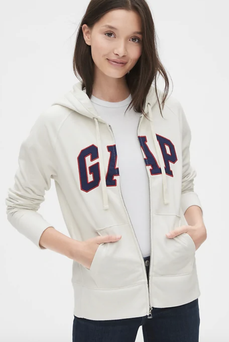 Katie Holmes Wore a Men's GAP Hoodie Two Days In a Row | Marie Claire