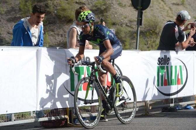 Benat Intxausti (Movistar) attacked from the Nibali group near the stage finish and the seconds he gained moved him into the top 10 overall.