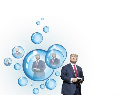 Donald Trump exists within his own little bubble.