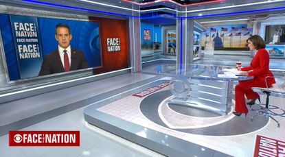 Adam Kinzinger and Margaret Brennan