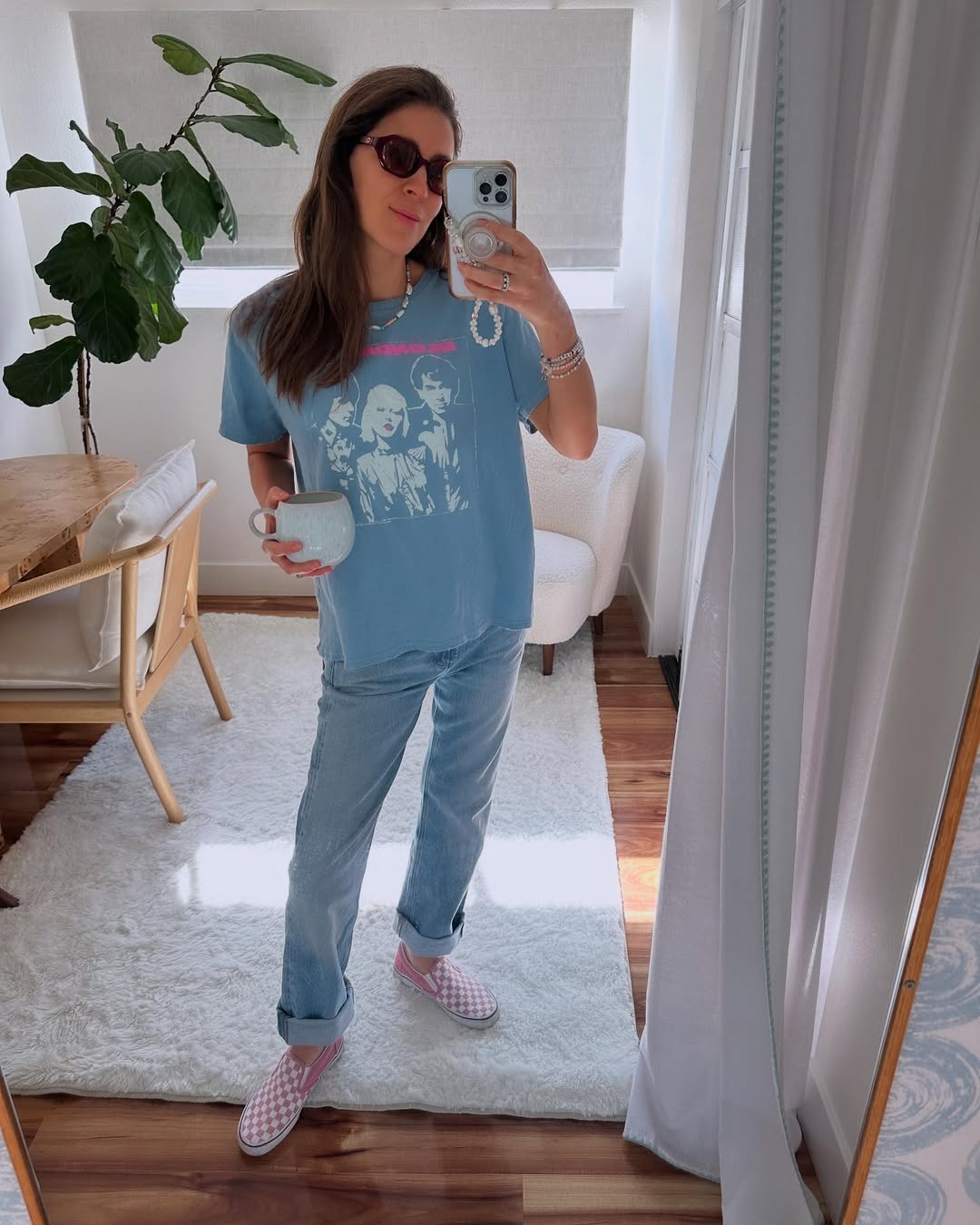 Judith Jones wearing a new fashion item from May 2025