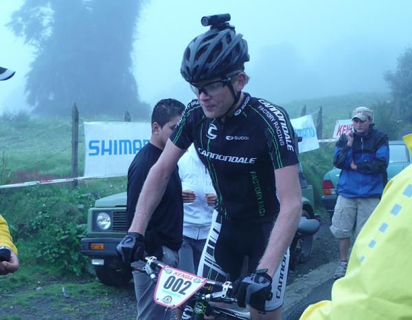 Alex Grant rolls to the summit