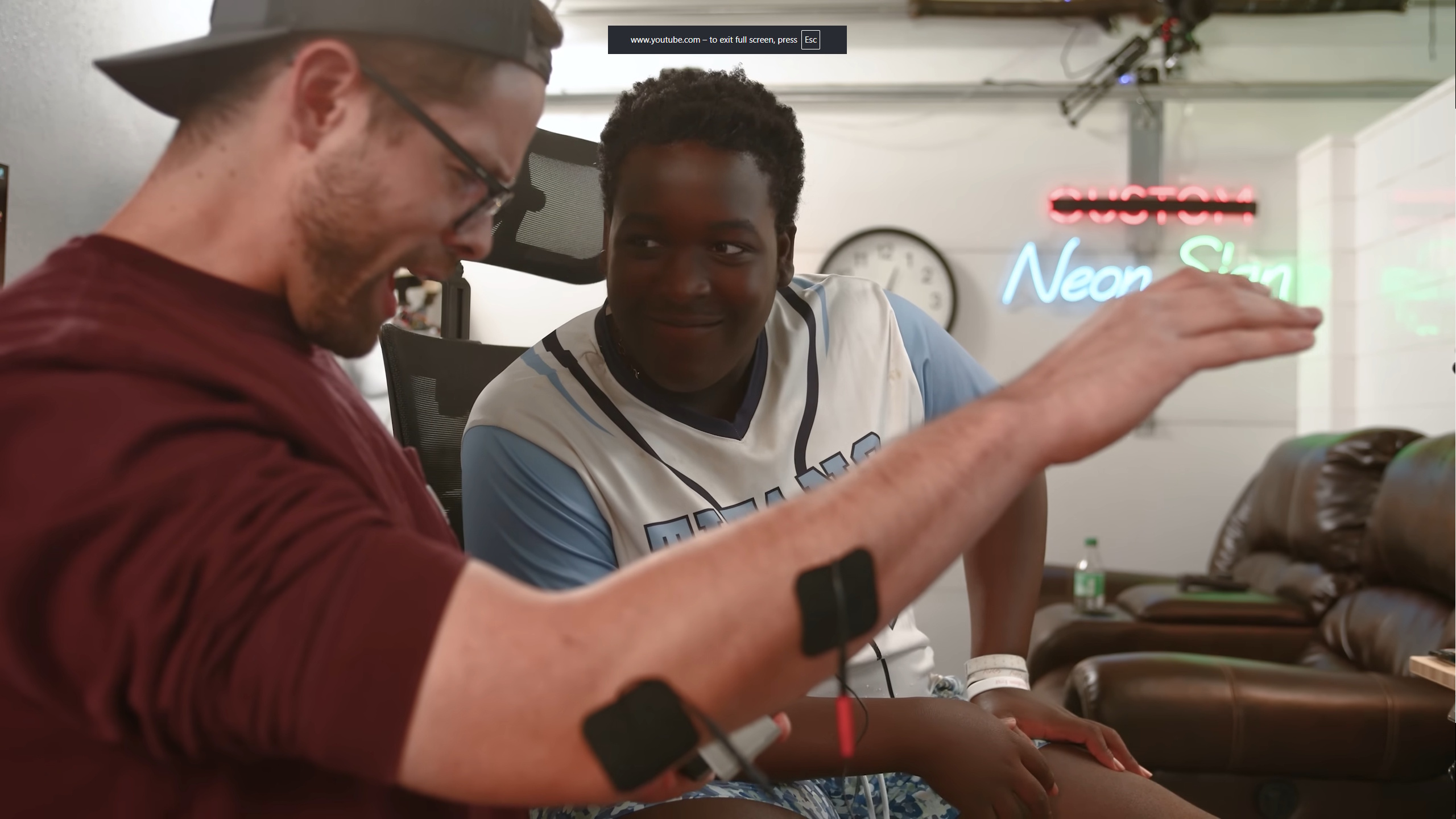 the Neuromuscular aim assist by YouTuber basically homeless