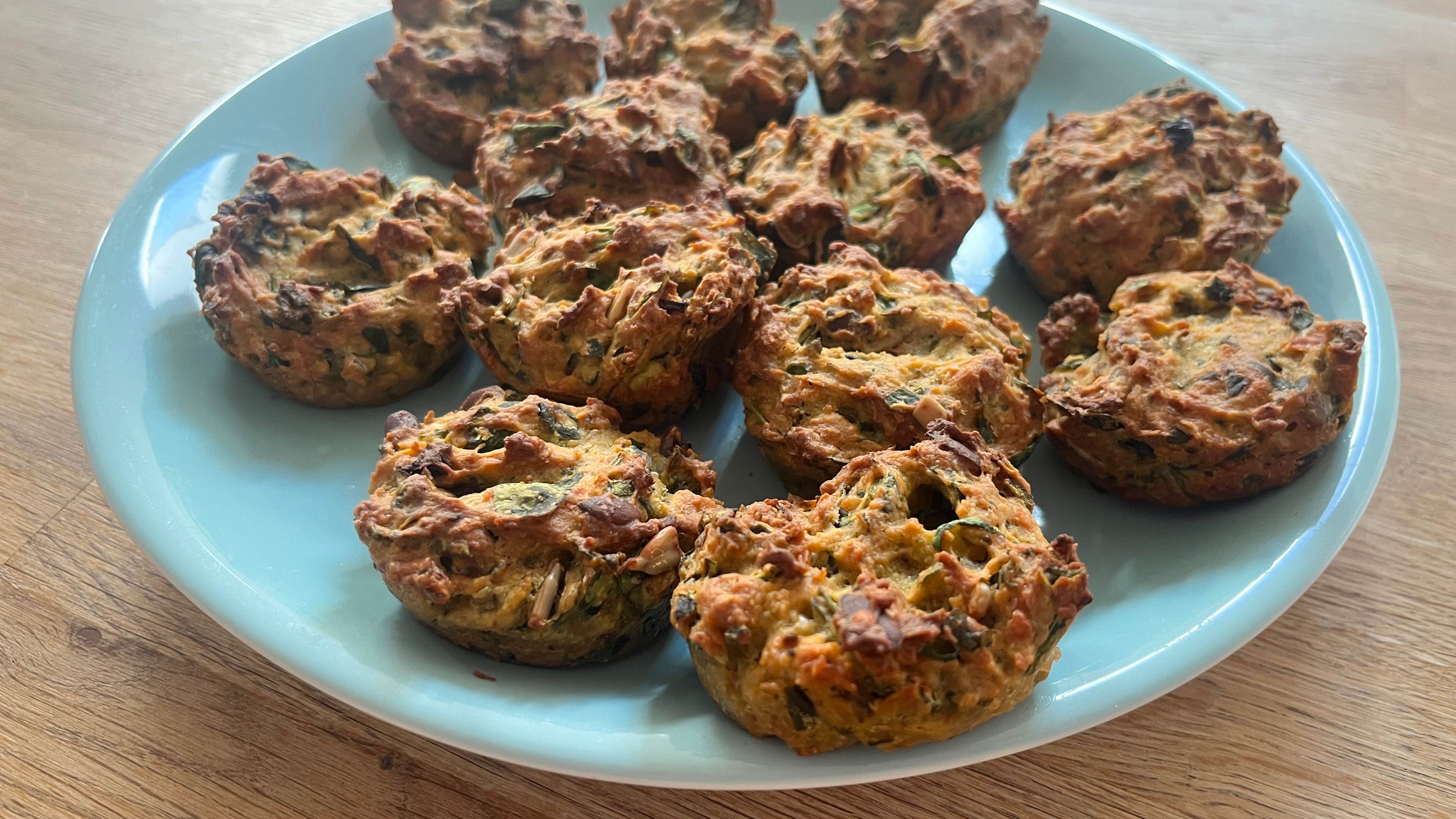 Plate of homemade breakfast biscuits