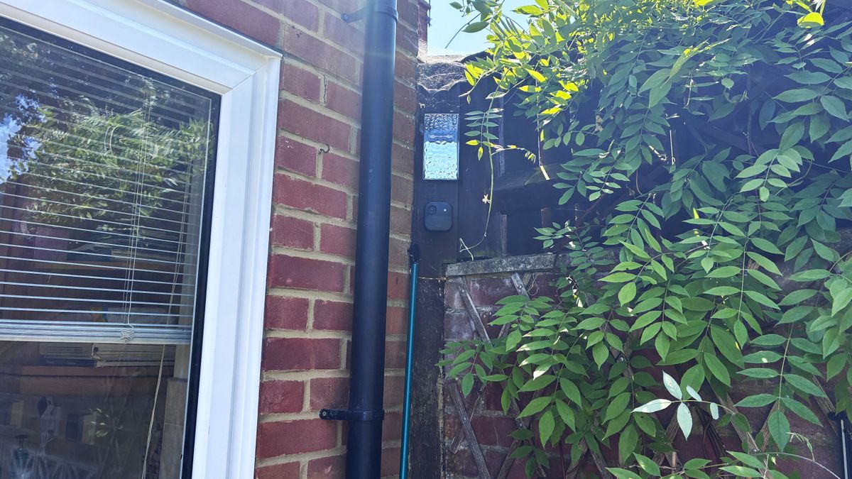 Blink Outdoor 2K+ security camera mounted on wall