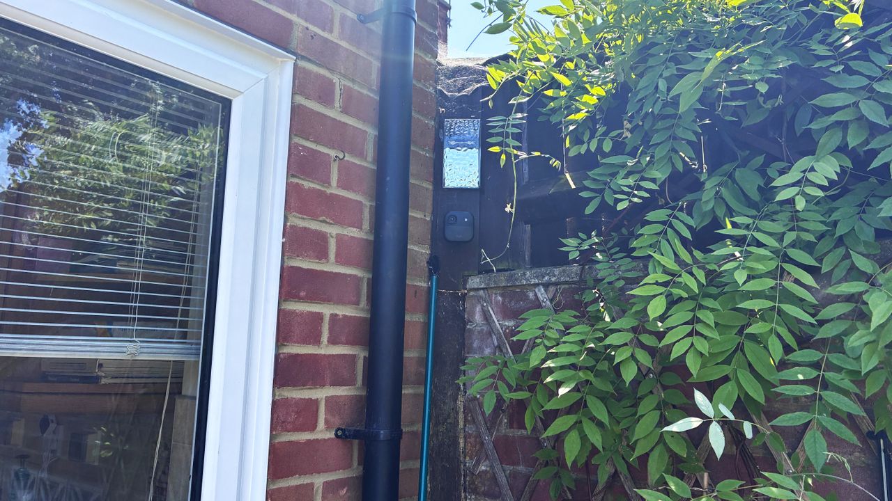 Blink Outdoor 2K+ security camera mounted on wall