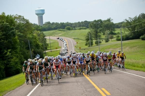 The men did have a nice start to the day as they rolled out of Cannon Falls.
