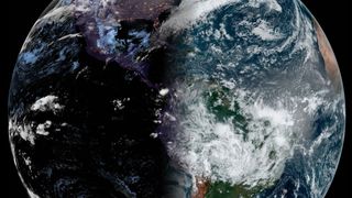 A NOAA satellite has captured a stunning view of our planet's seasons changing — from the vantage point of space.
