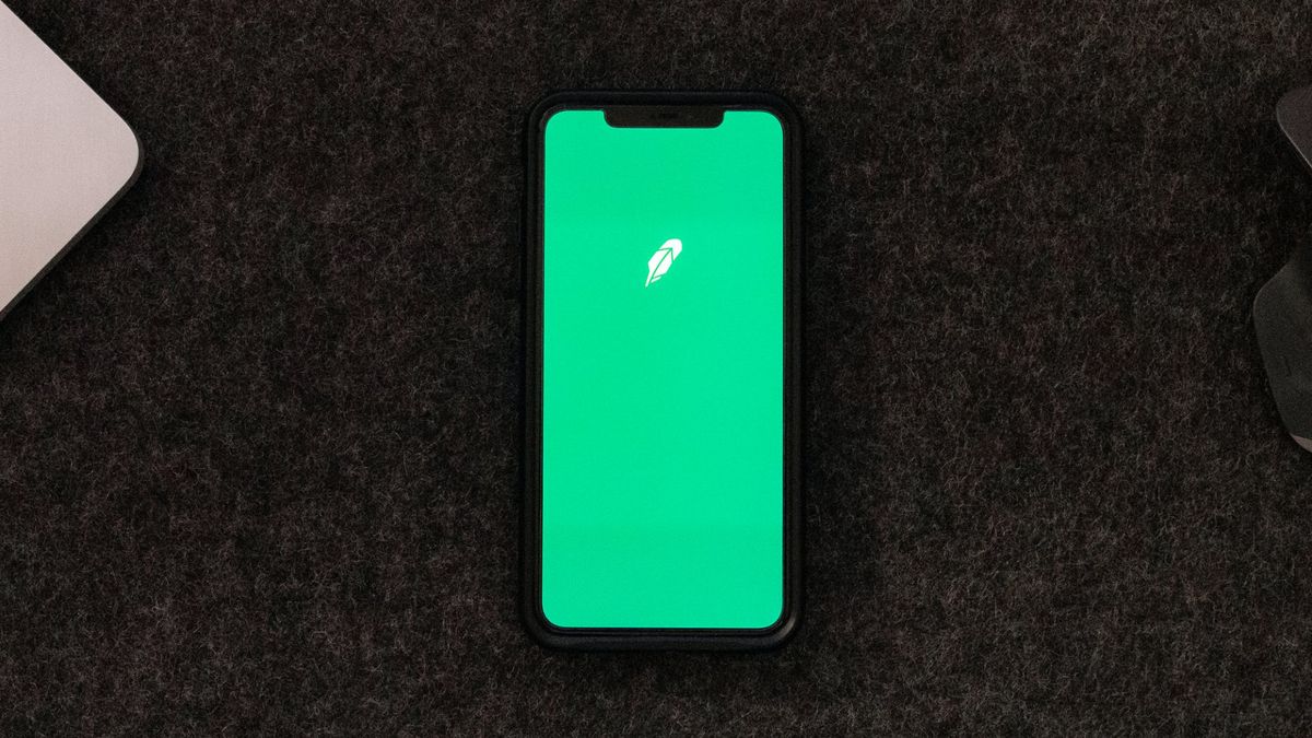 Robinhood App on iPhone