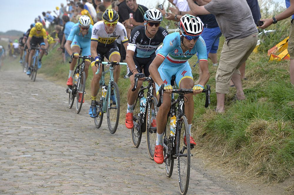 Vincenzo Nibali couldn't make a difference on the cobbles