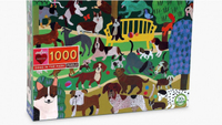Monika Forsberg Dogs in the Park 1000pc Jigsaw