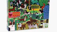 Monika Forsberg Dogs in the Park 1000pc Jigsaw