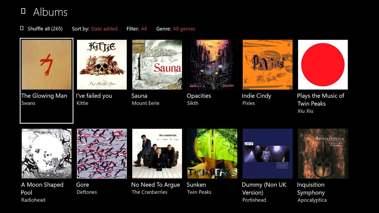 Groove Music UWP