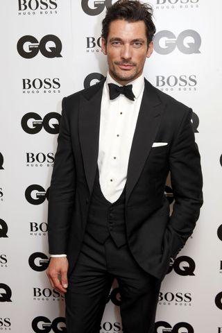 David Gandy at The GQ Men Of The Year Awards, 2014