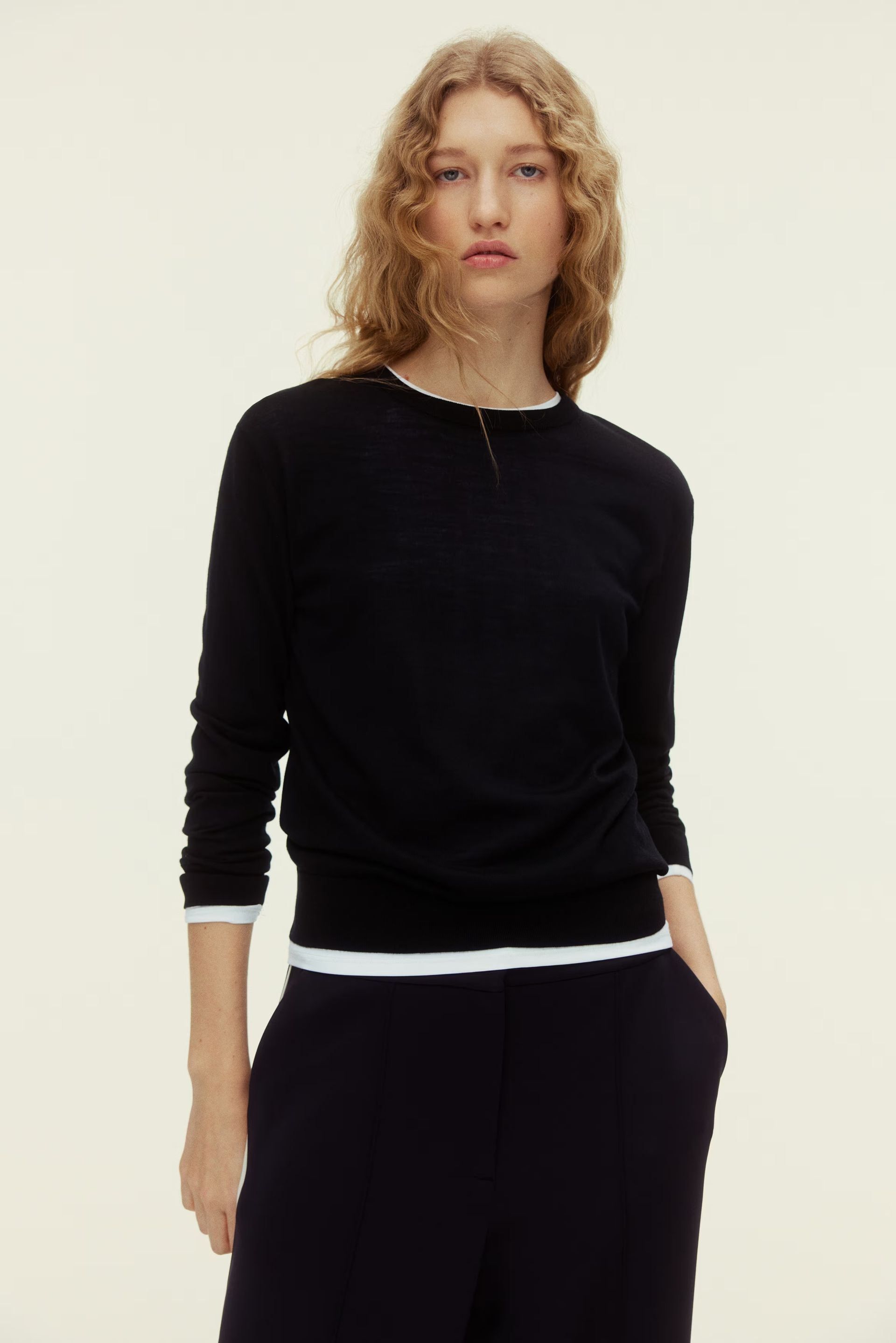 h&m, Merino Wool Sweater