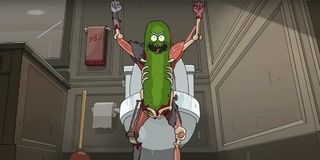 Pickle Rick Rick and Morty Adult Swim