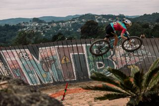 MAIRIPORA BRAZIL APRIL 14 Haley Batten of United States competes in the UCI Mountain Bike World Cup Mairipora Cross Country XCO Elite on April 14 2024 in Mairipora Brasil Photo by Piotr StaronGetty Images