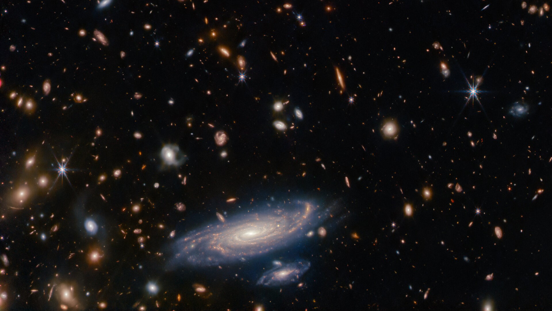 James Webb Space Telescope Image Shows Stunning Spiral Galaxy Space
