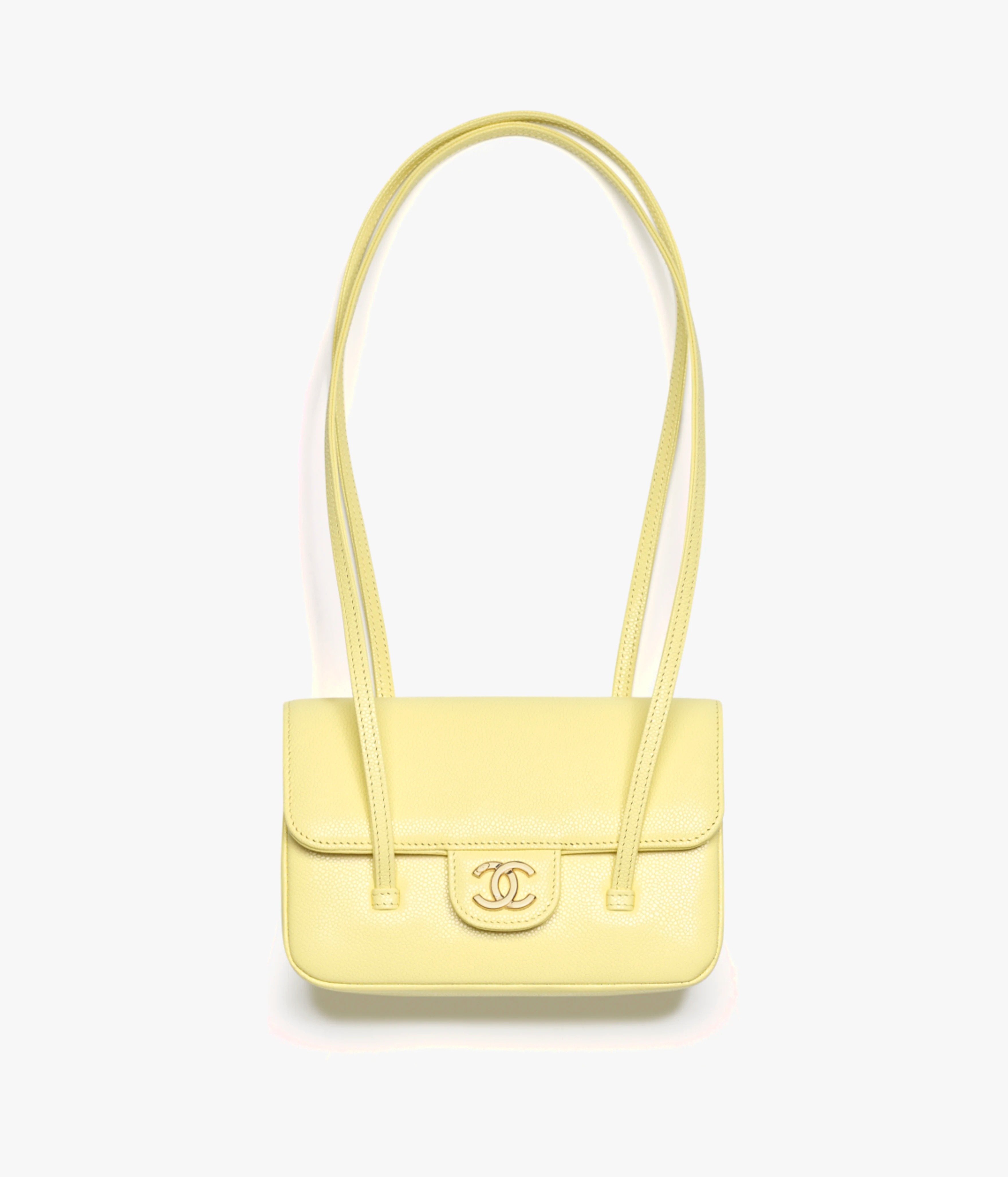 chanel, Clutch with Leather Strap