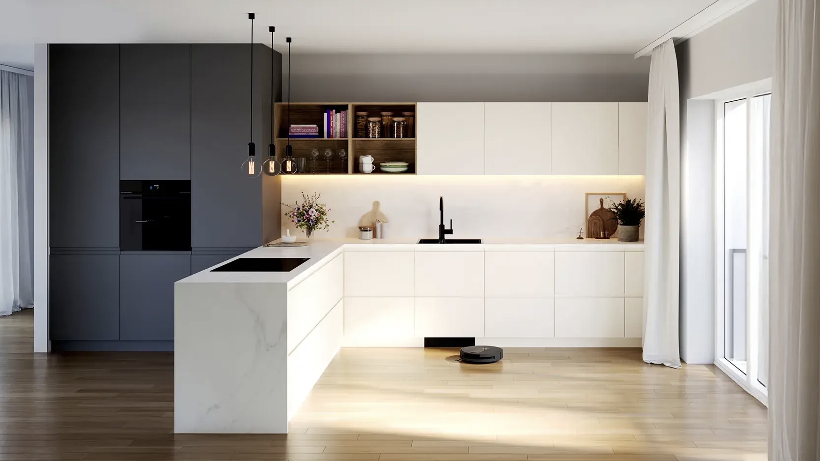 Bosch Built-In Vacuum and Mop Robot