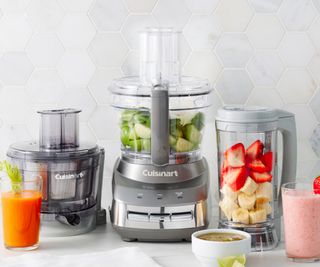 Cuisinart food processor with attachments