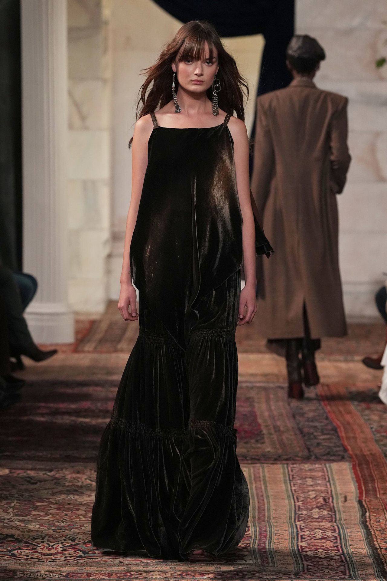 models walk the Ralph Lauren Fall 2026 runway