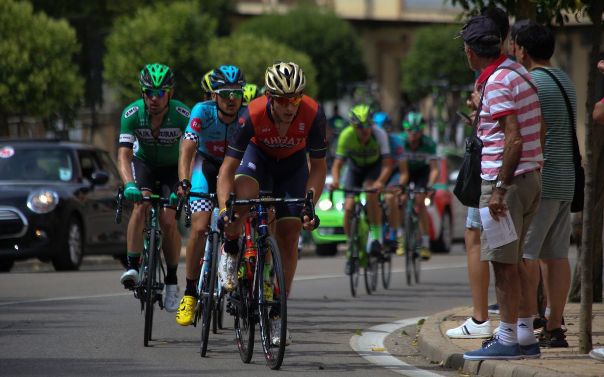 Iv&aacute;n Garc&iacute;a Cortina (Bahrain-Merida) was one of the protagonists of today&rsquo;s race. Hyperactive, he featured in almost every relevant move.