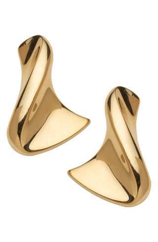 Anine Wavy Drop Earrings