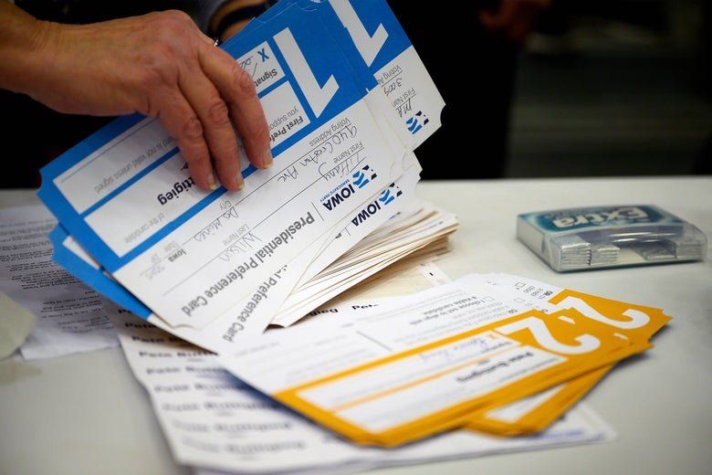 Iowa-caucus-ballots